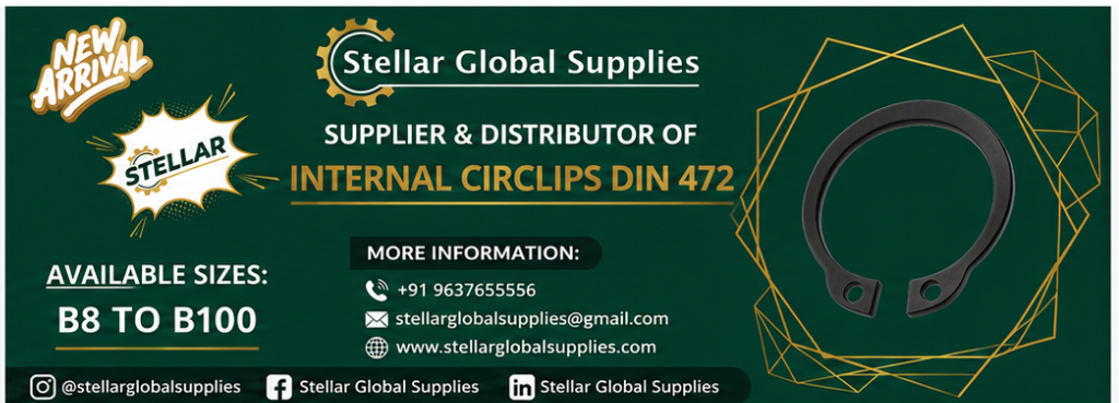 Internal Circlips DIN 472 – industrial fastener